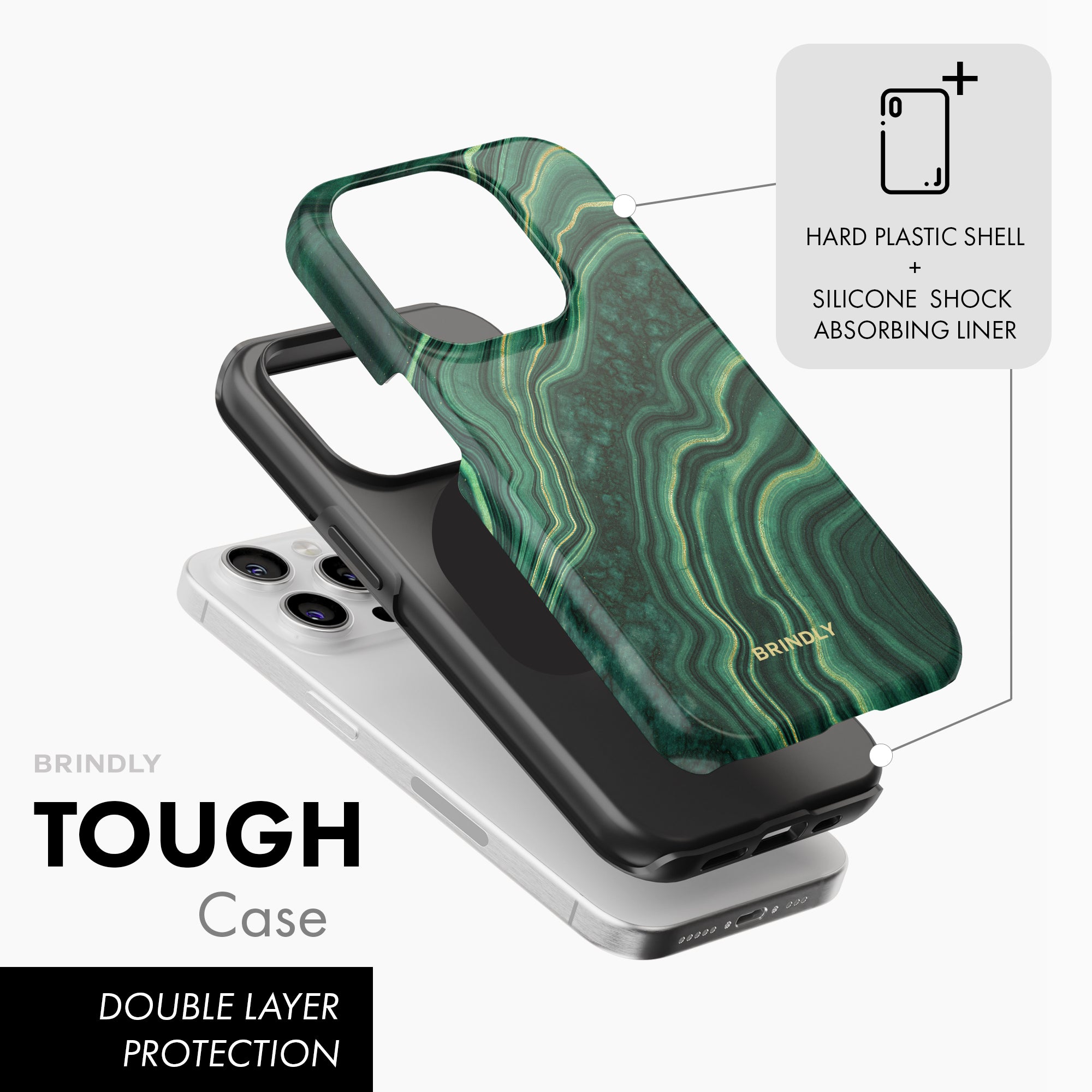 Malachite - Tough Phone Case