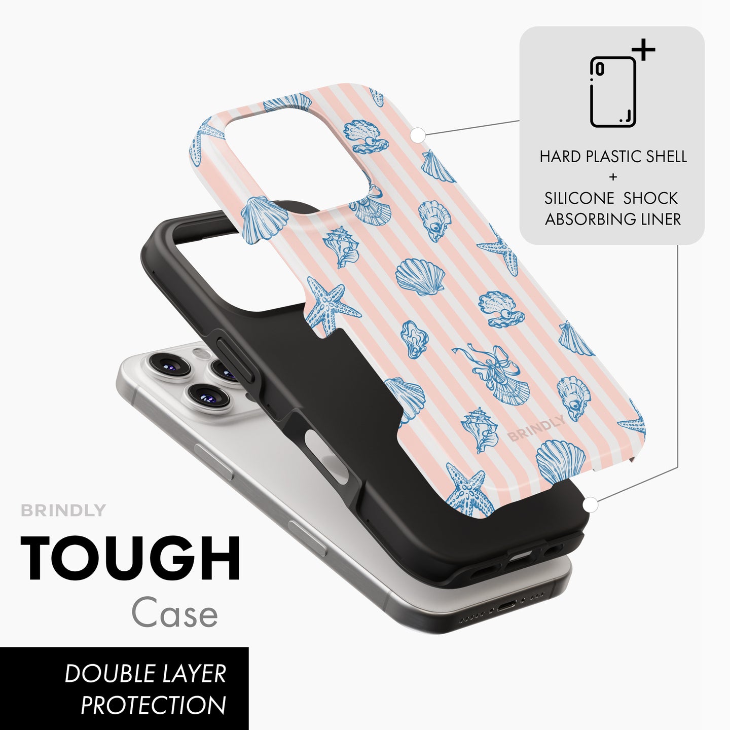 Seaside Charm - Tough Phone Case