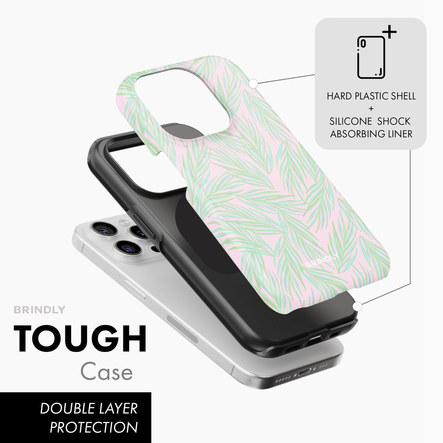 Bright Palms - Tough Phone Case