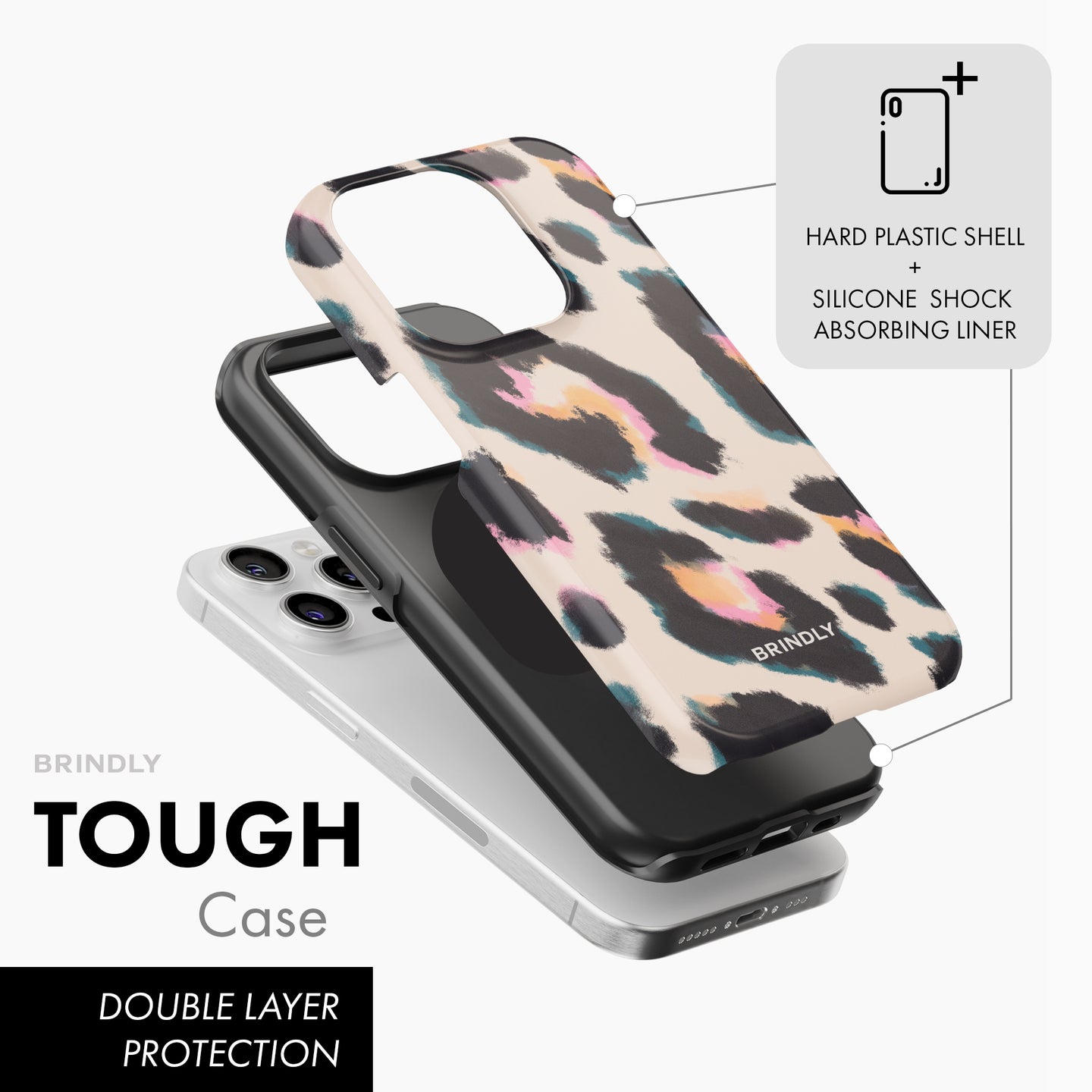 Trendy Leopard - Tough Phone Case