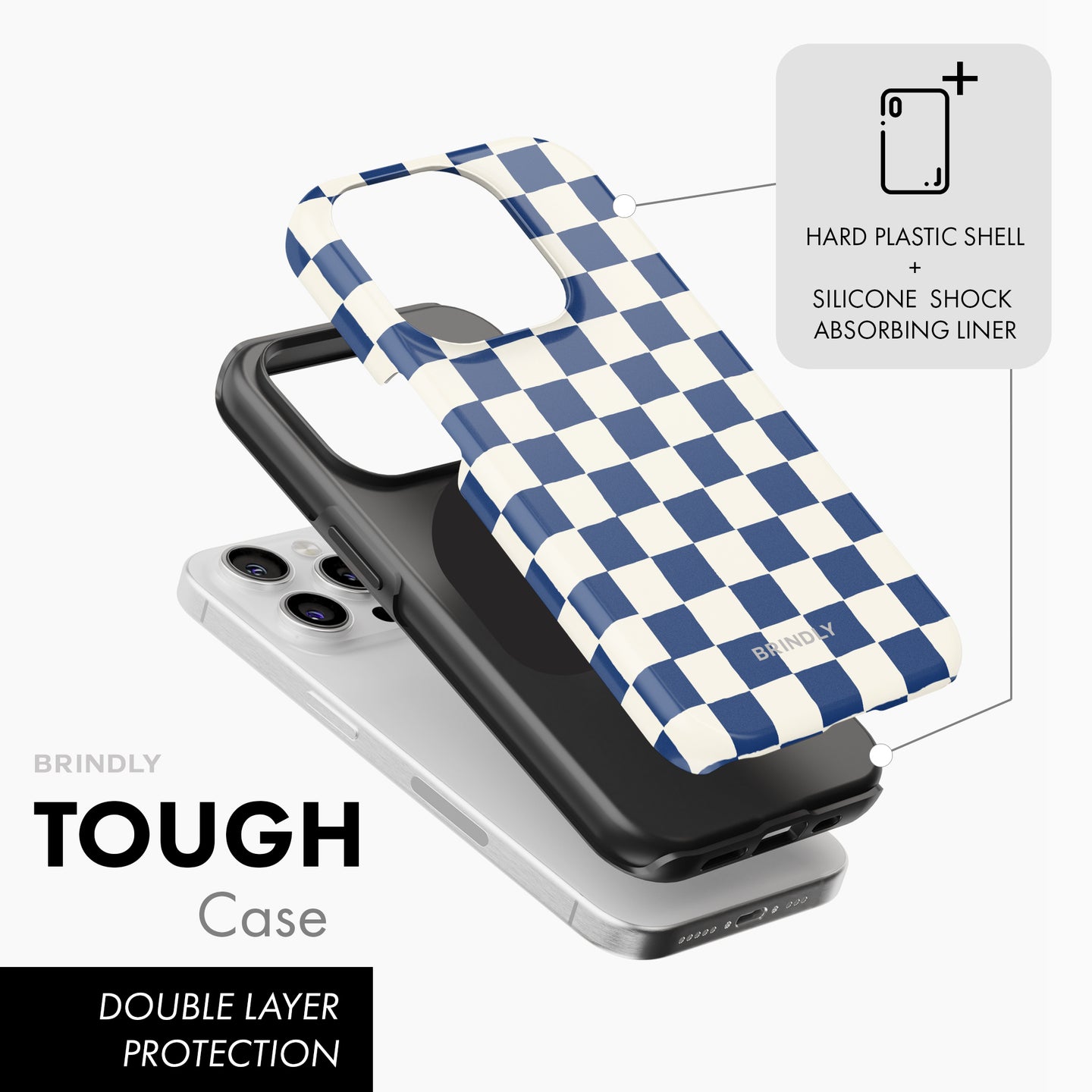 Boardwalk Blue - Tough Phone Case