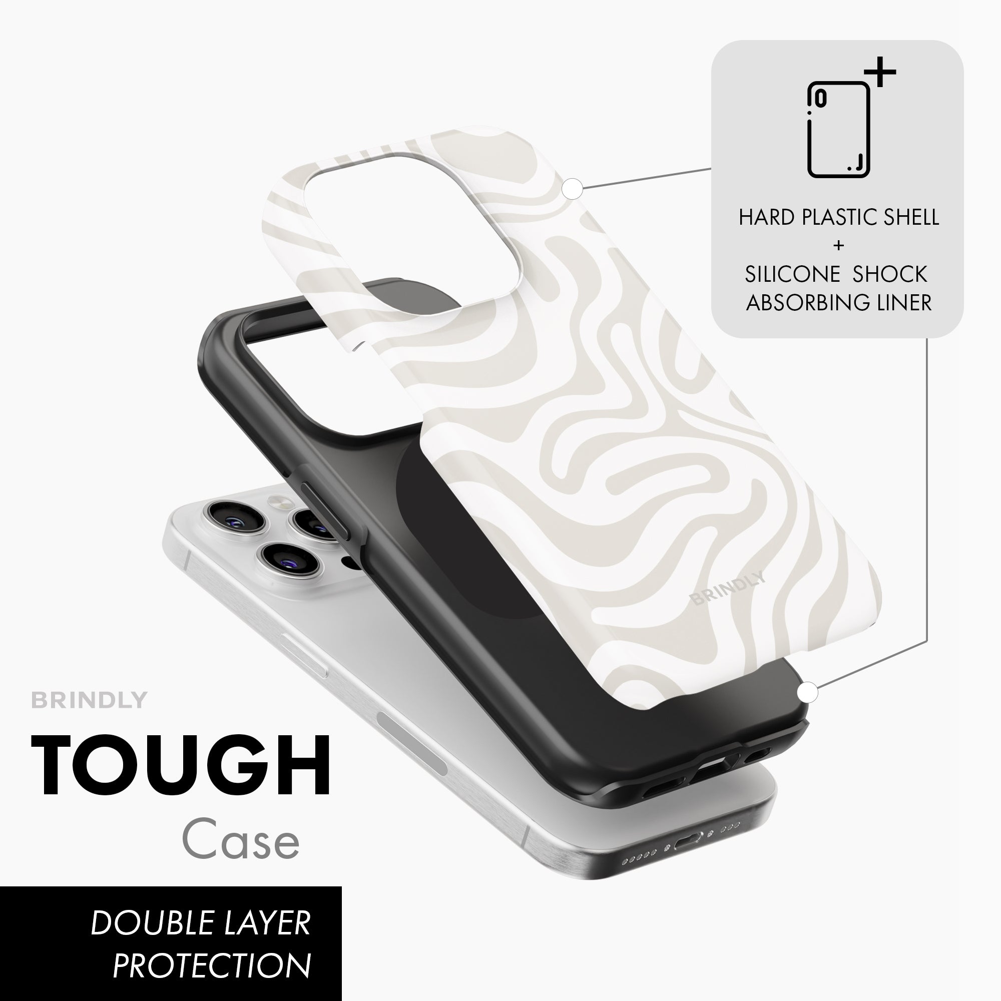 Organic Lines - Tough Phone Case