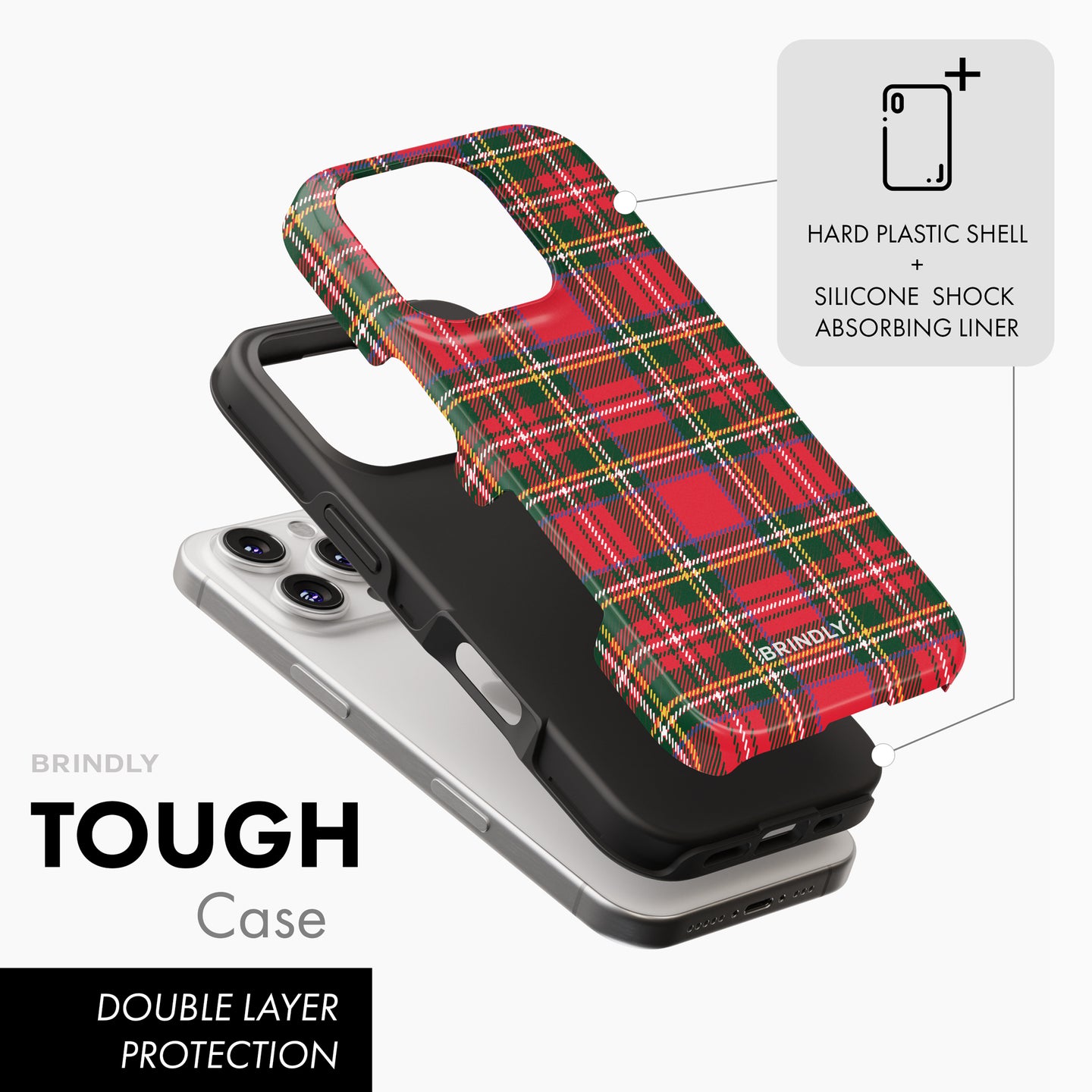 Tartan Eve - Tough Phone Case