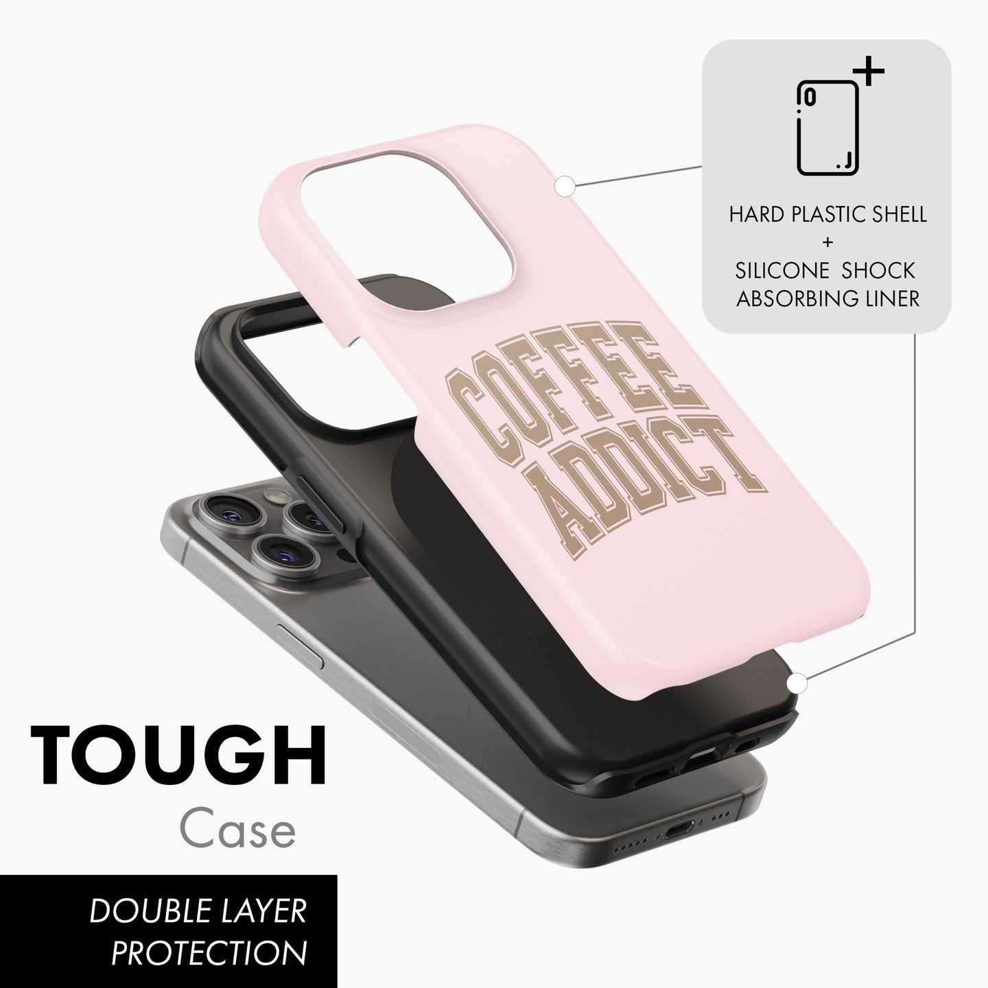 Coffee Addict - Tough Phone Case