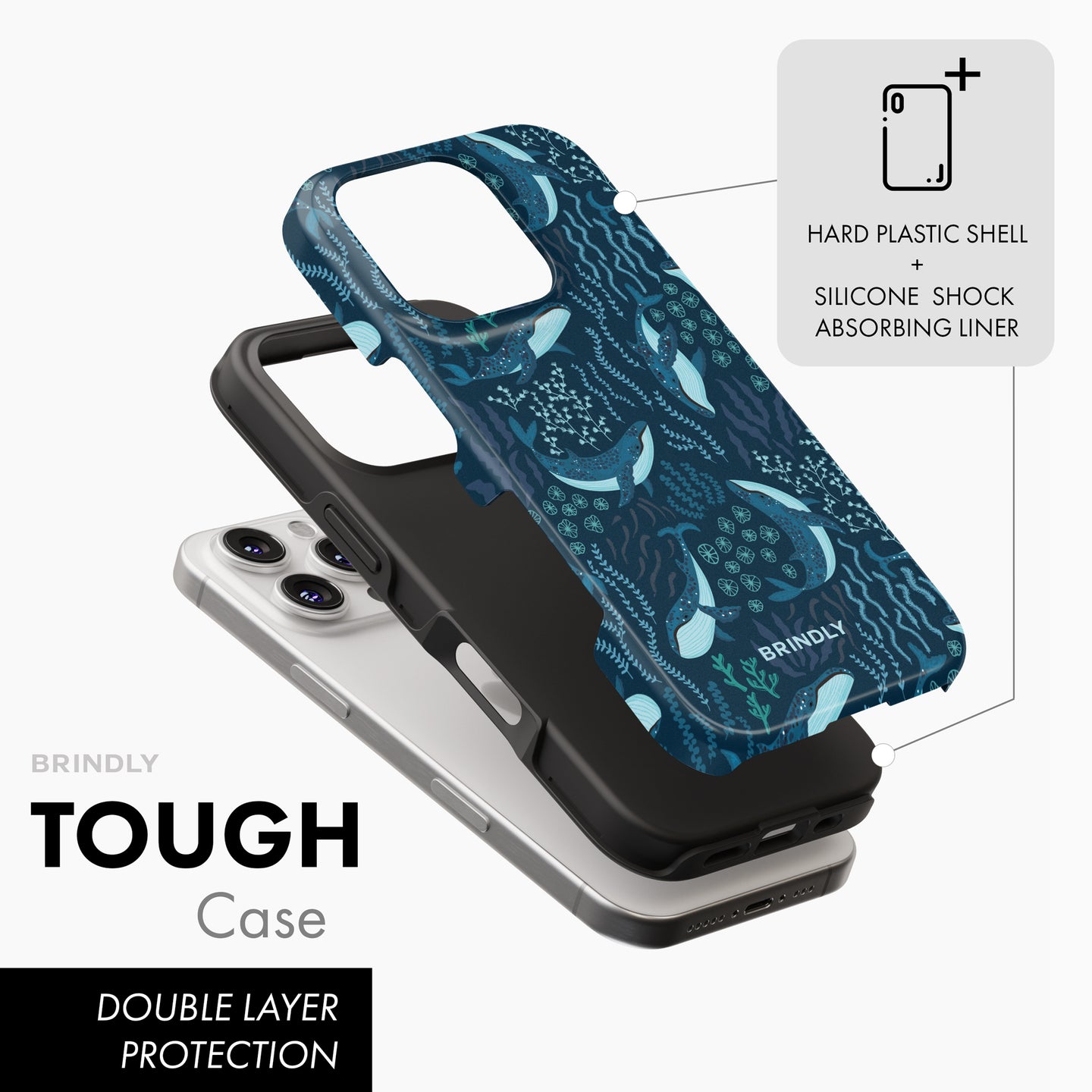 Ocean Waltz - Tough Phone Case