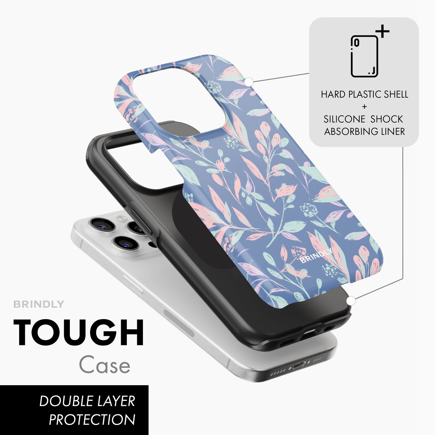 Botanical Leaves - Tough Phone Case