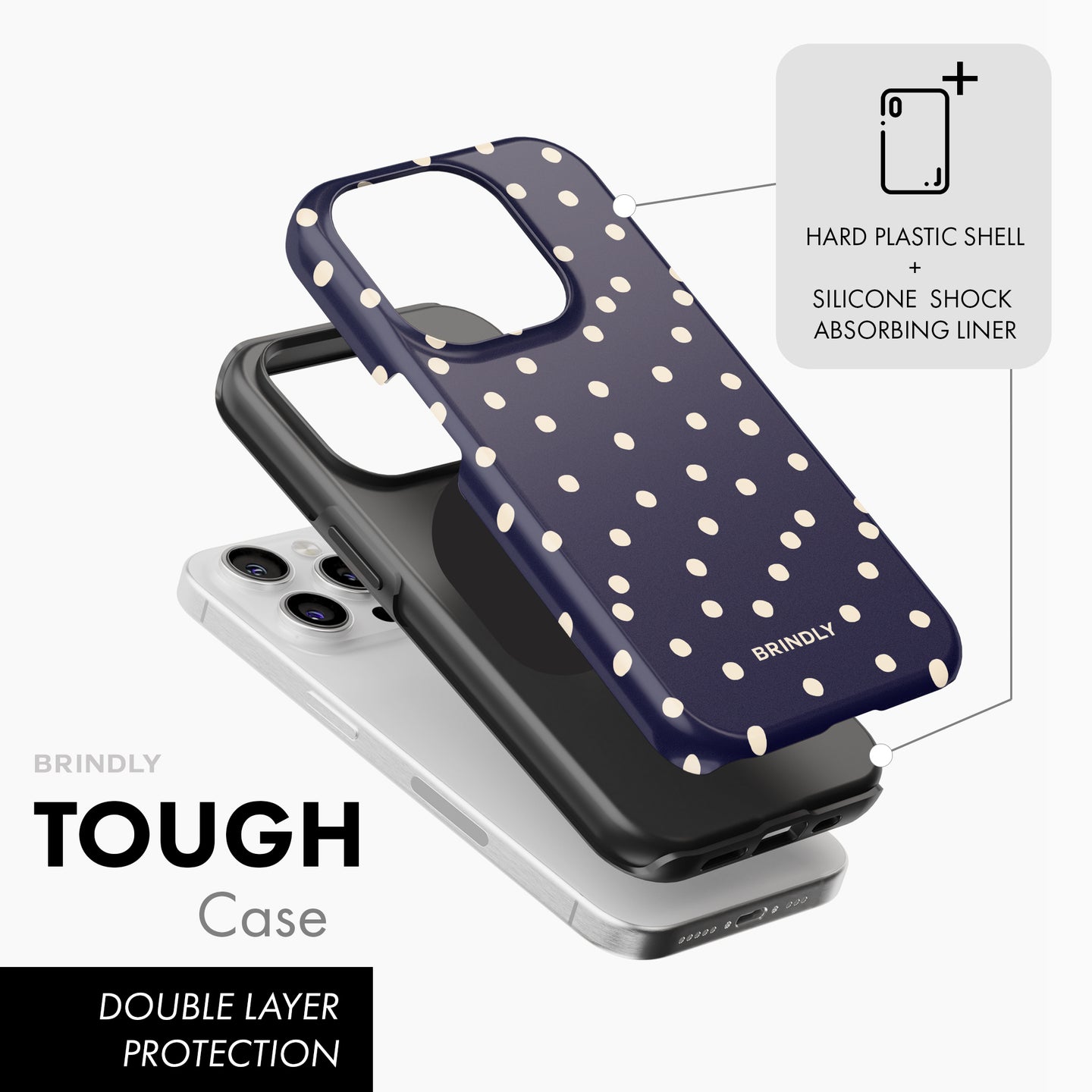 Polka Perfection - Tough Phone Case