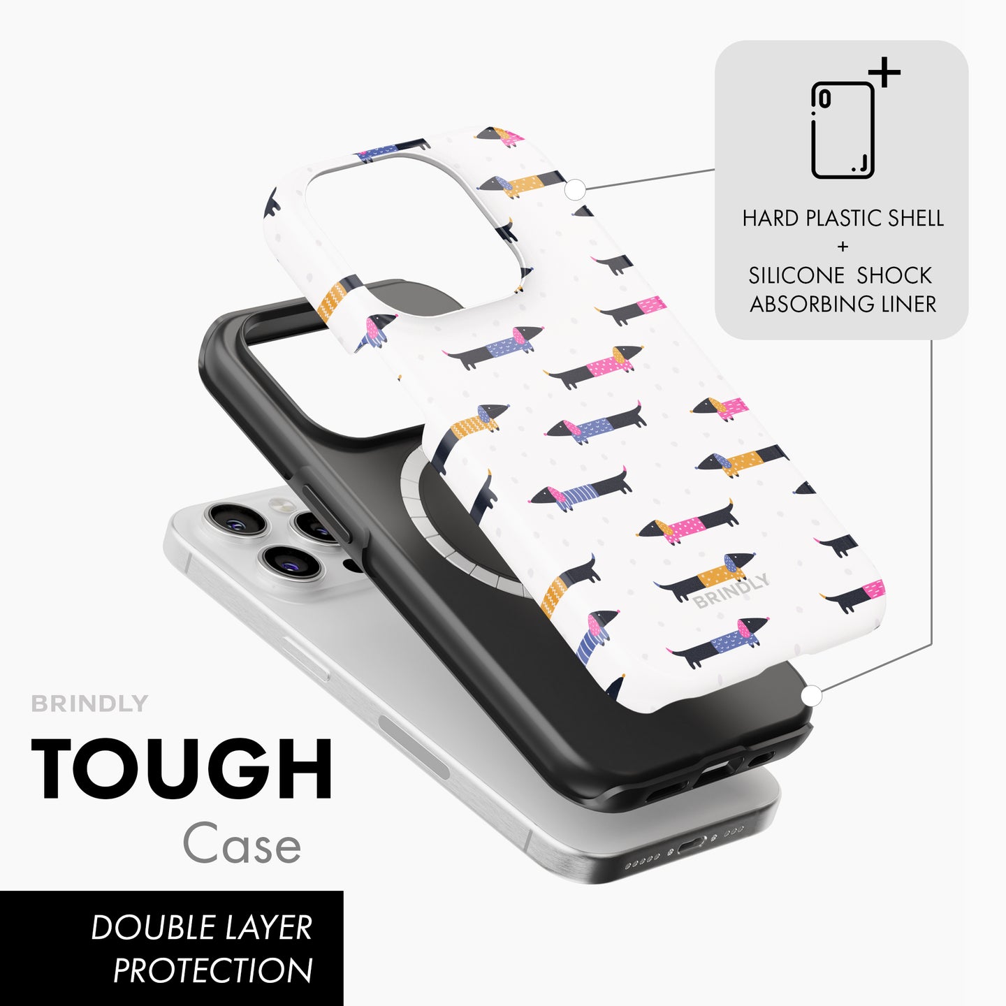 Dachshund - Tough Phone Case (MagSafe)