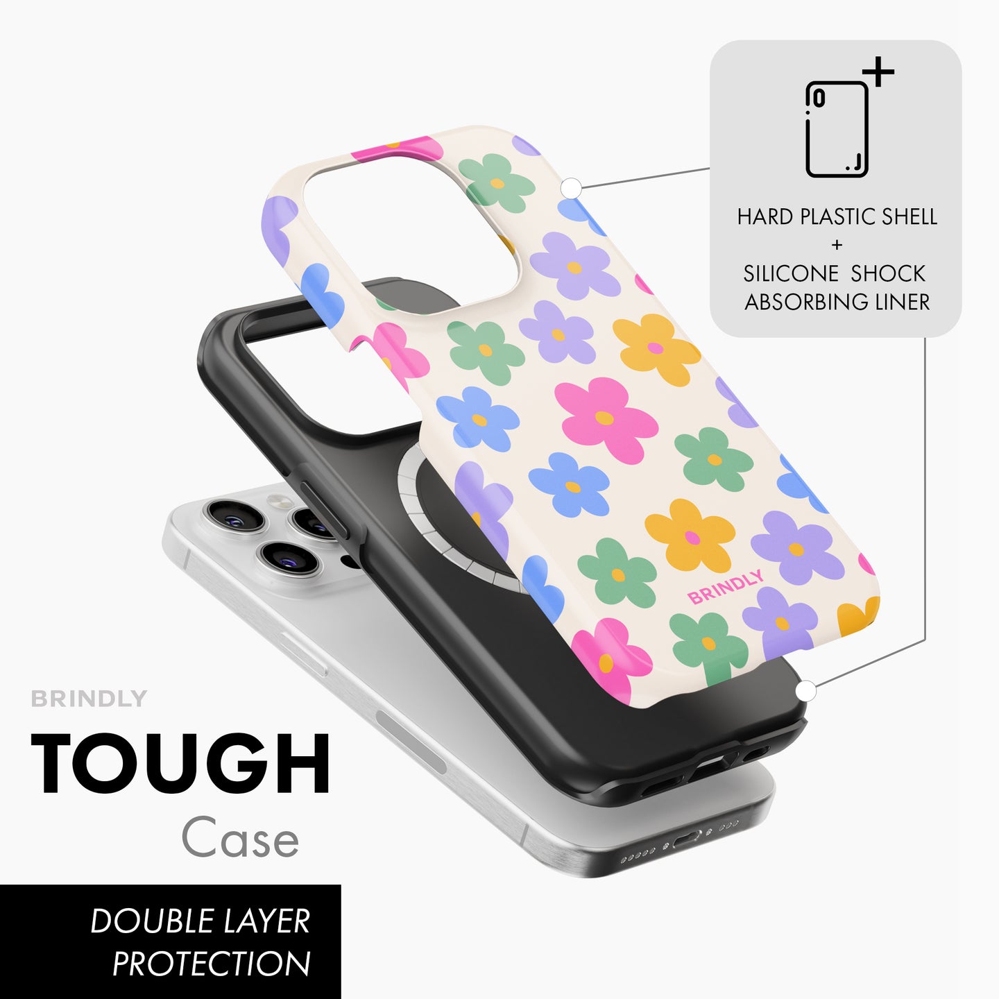 Flower Fiesta - Tough Phone Case (MagSafe)