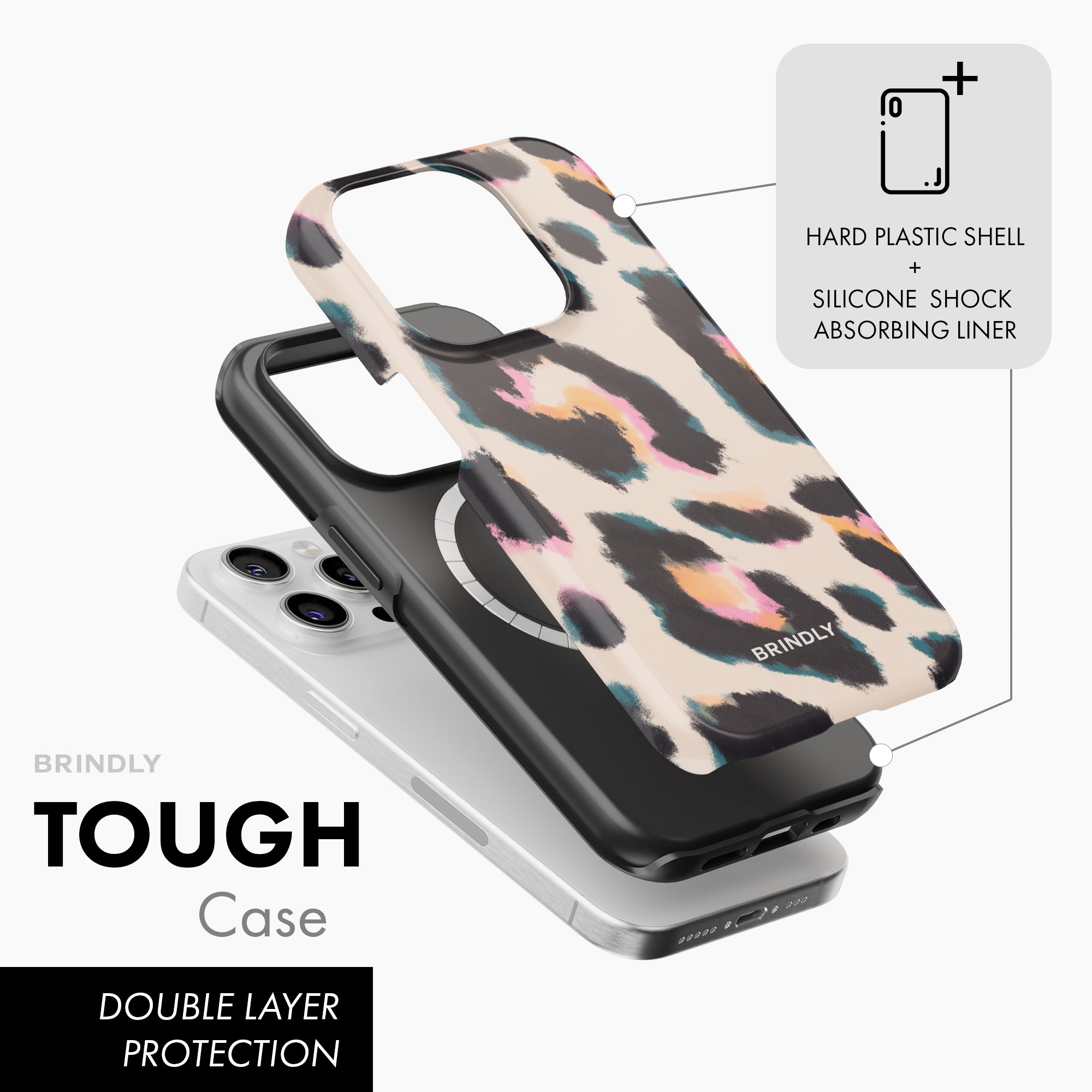 Trendy Leopard - Tough Phone Case (MagSafe)