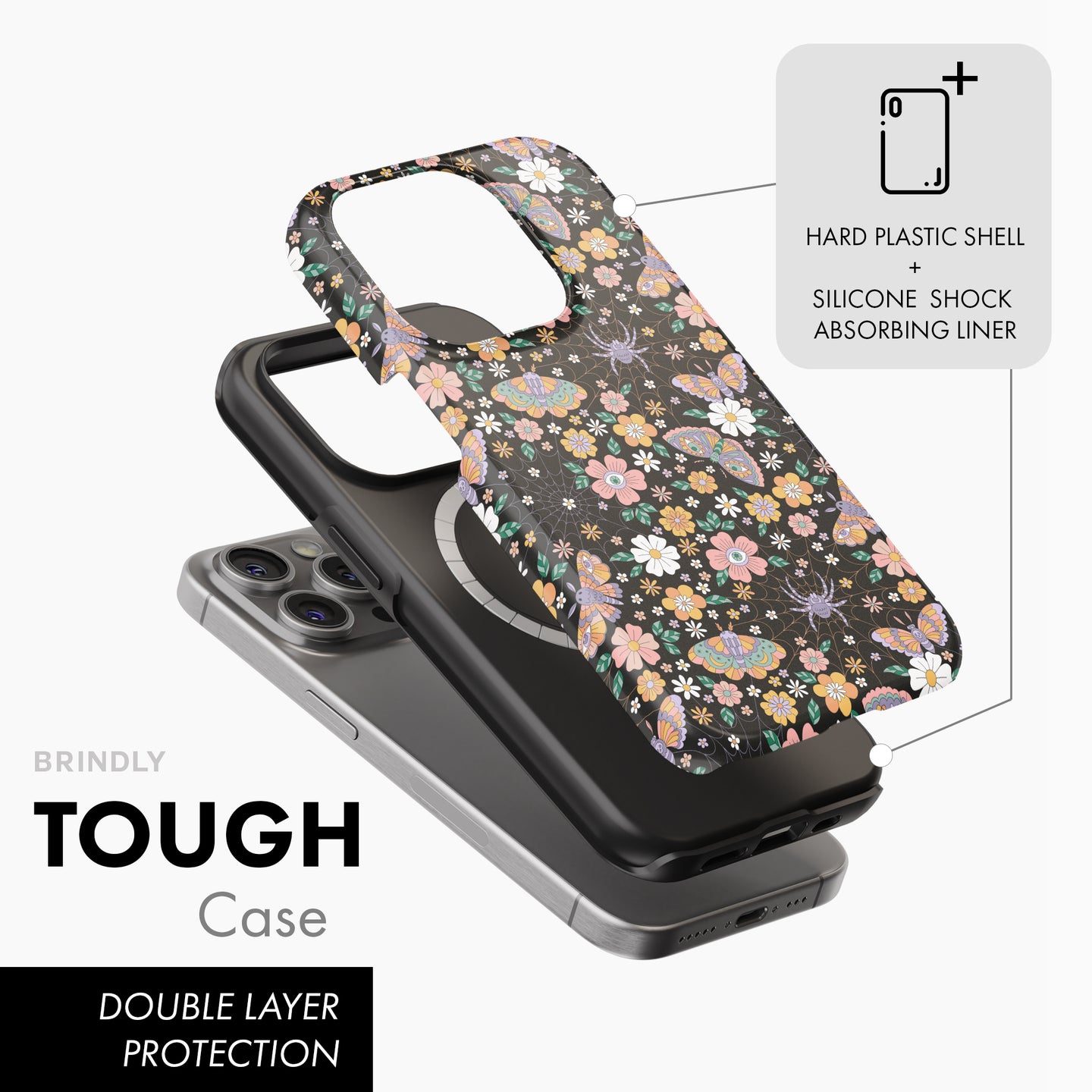 Spooky Bloom - Tough Phone Case (MagSafe)