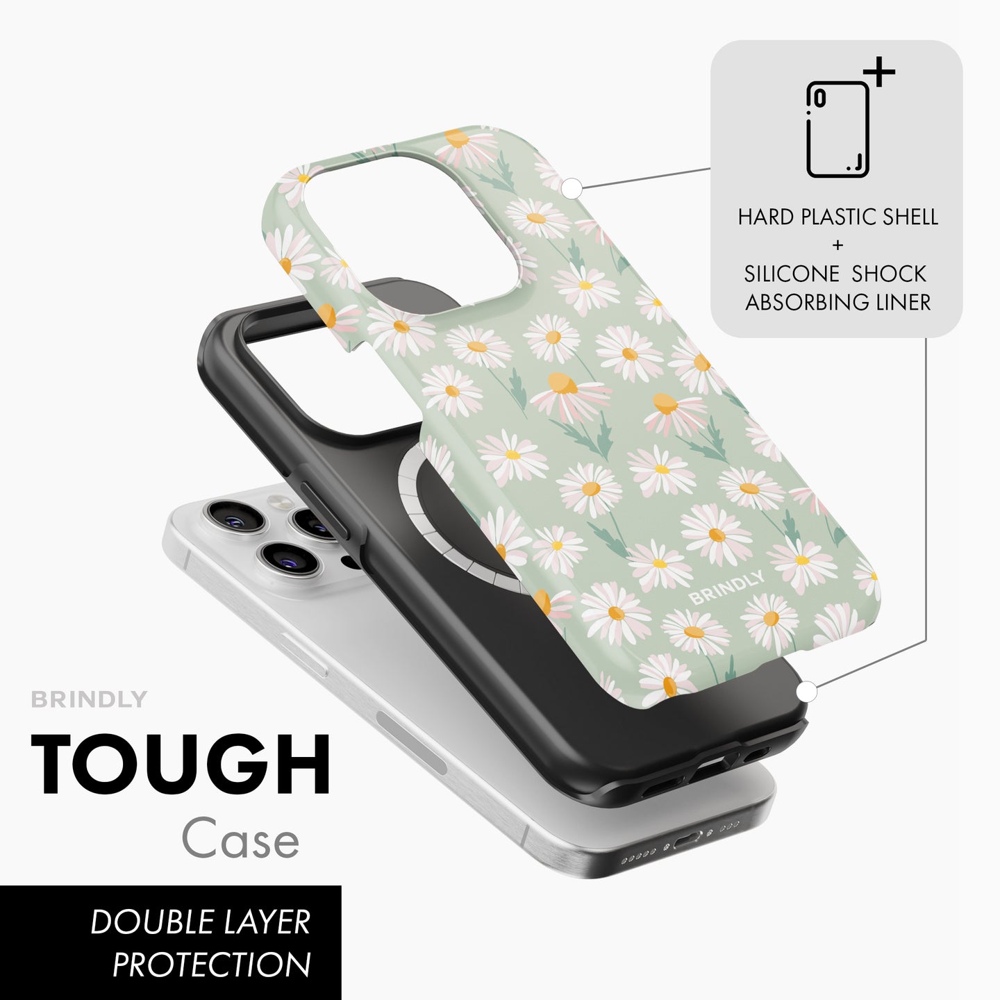 Wild Daisies - Tough Phone Case (MagSafe)