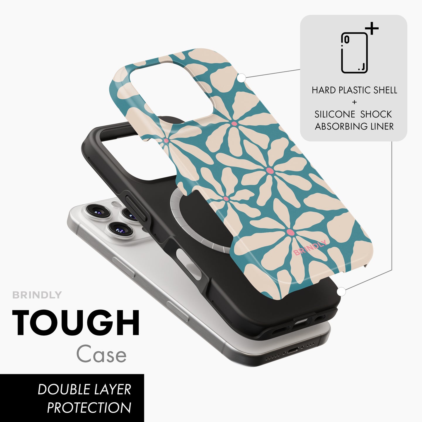 Island Bloom - MagSafe Tough Phone Case