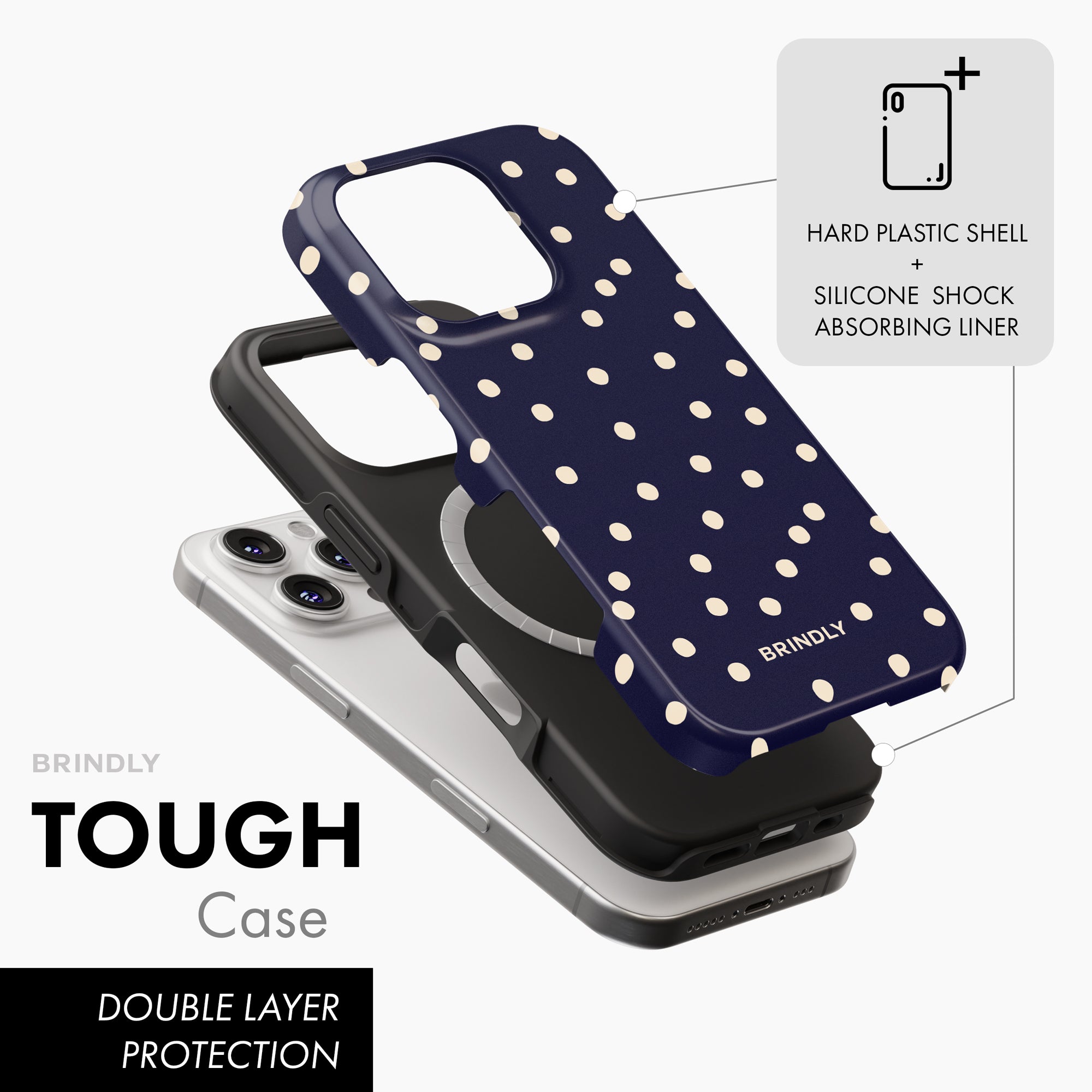 Polka Perfection - MagSafe Tough Phone Case