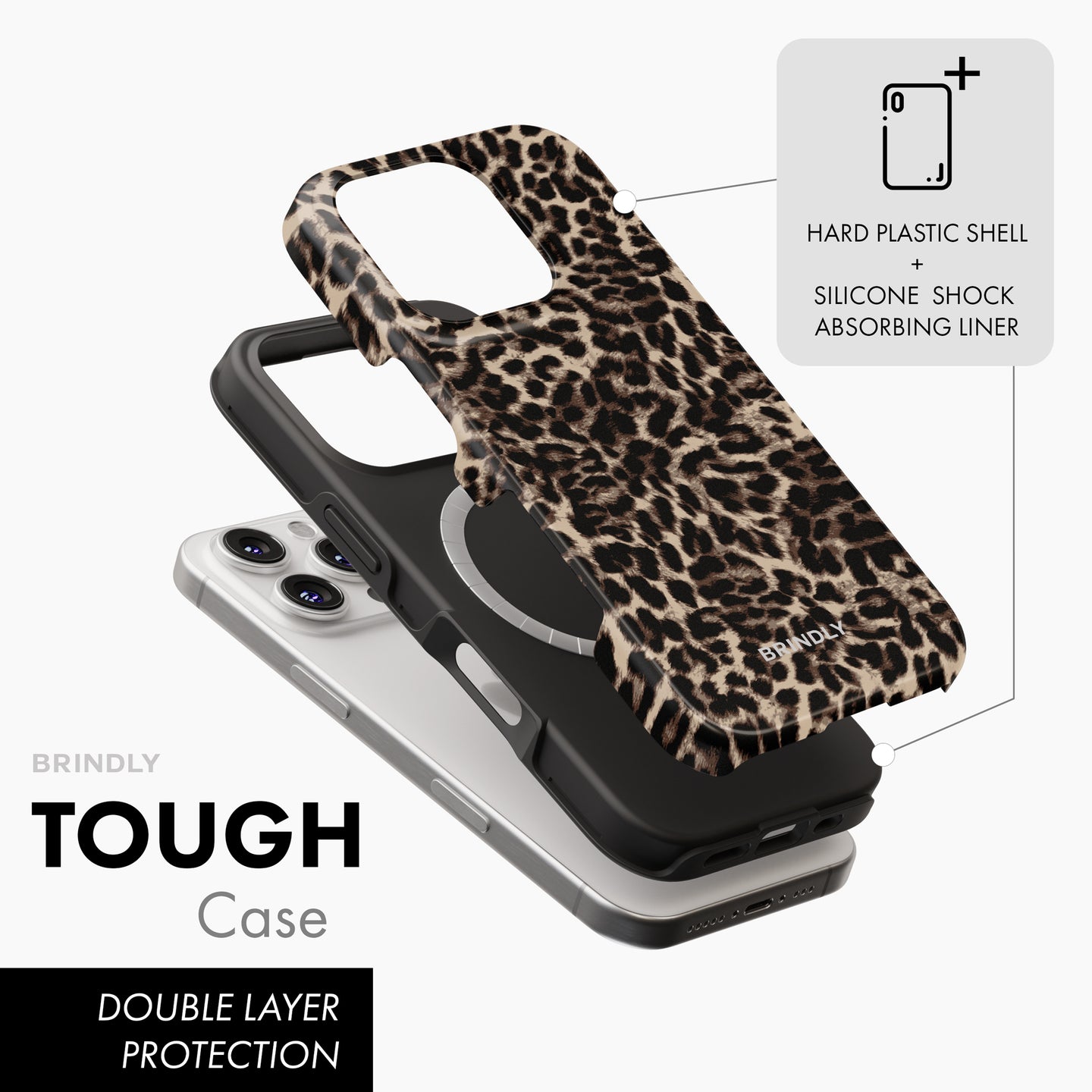 Leopard Luxe - Tough Phone Case (MagSafe)
