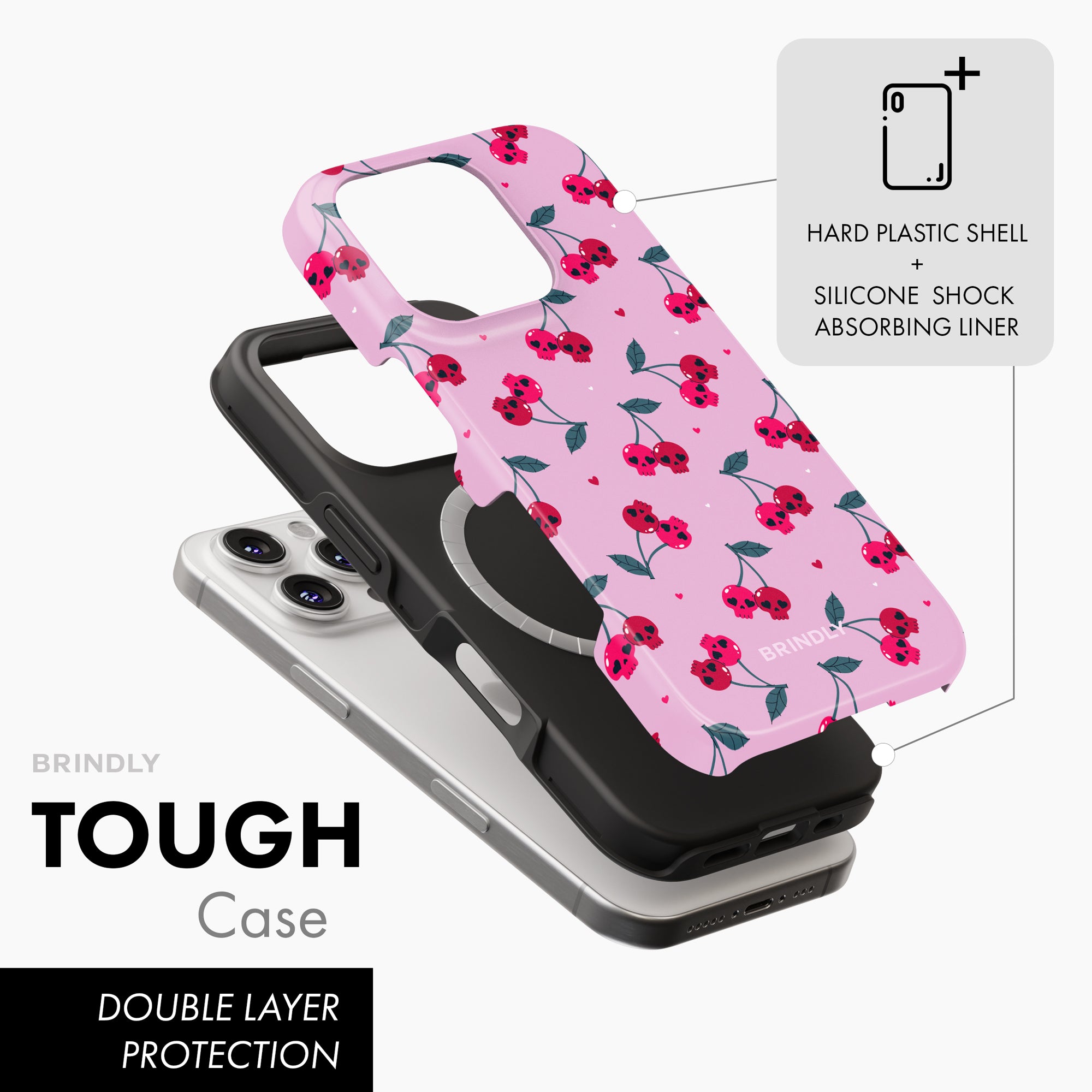 Cherry Bite - MagSafe Tough Phone Case