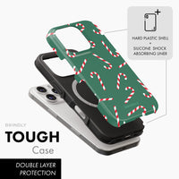 Candy Cane - MagSafe Tough Phone Case