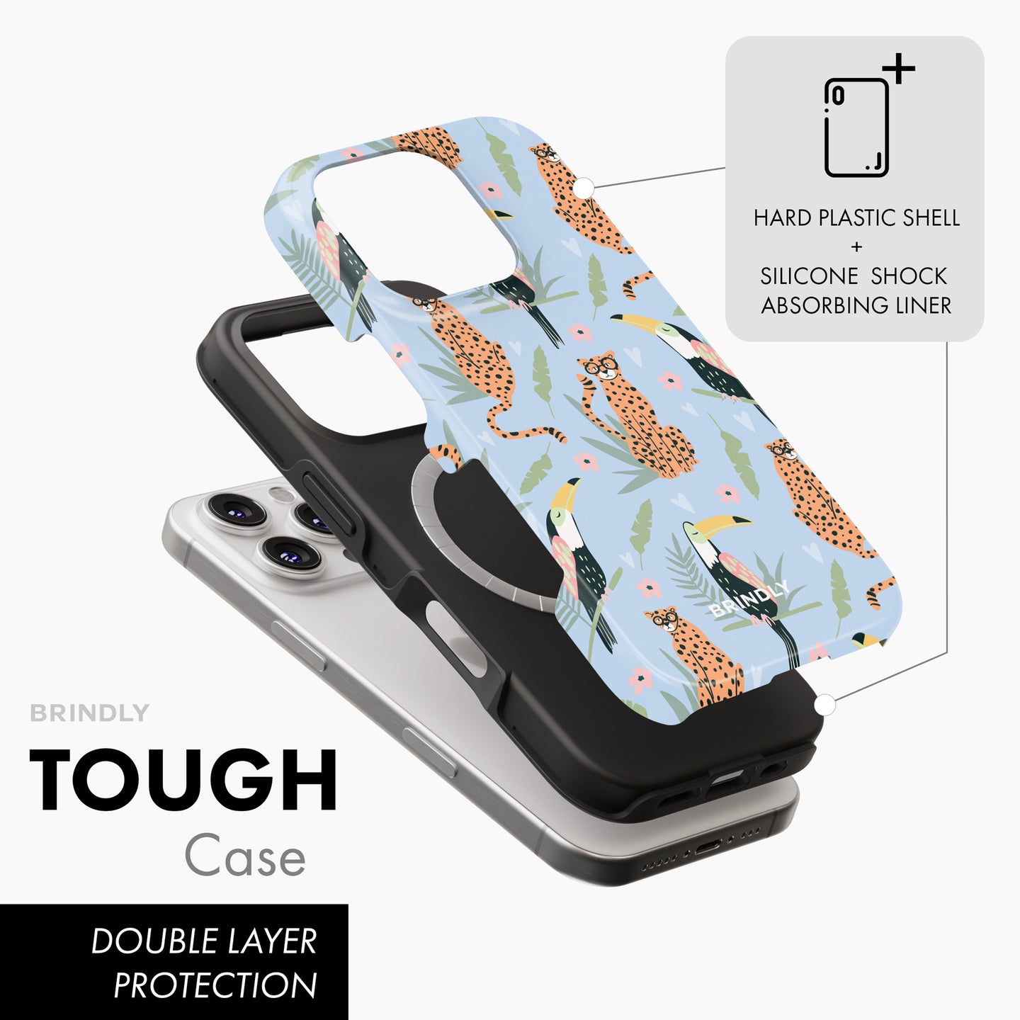 Tropic Talk - MagSafe Tough Phone Case