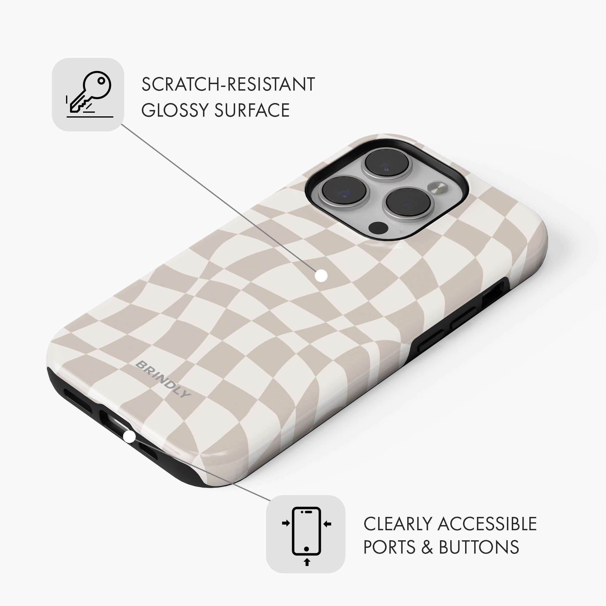 Vanilla Swirl - Tough Phone Case