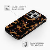Tortoise Chic - Tough Phone Case