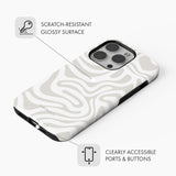 Organic Lines - Tough Phone Case