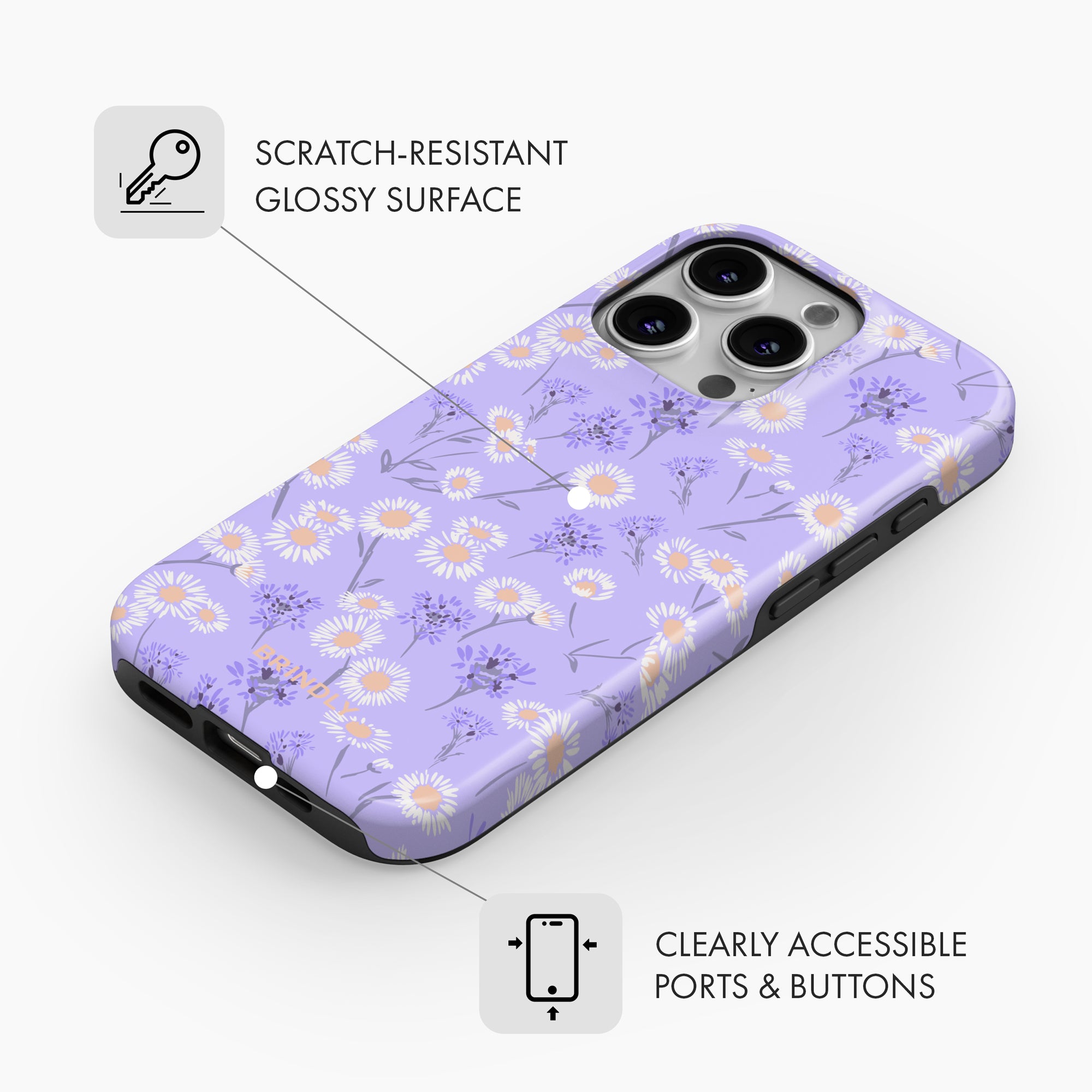 Lavender Glow - Tough Phone Case