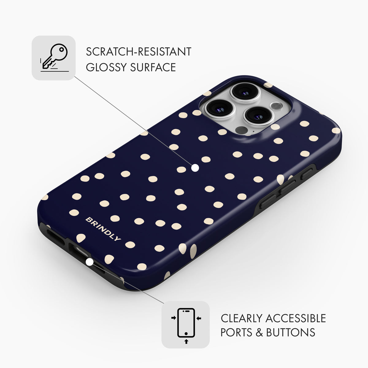 Polka Perfection - MagSafe Tough Phone Case