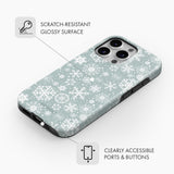 Snowflake Chic - Tough Phone Case