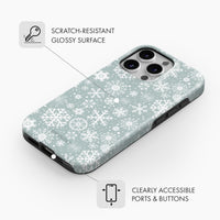 Snowflake Chic - Tough Phone Case