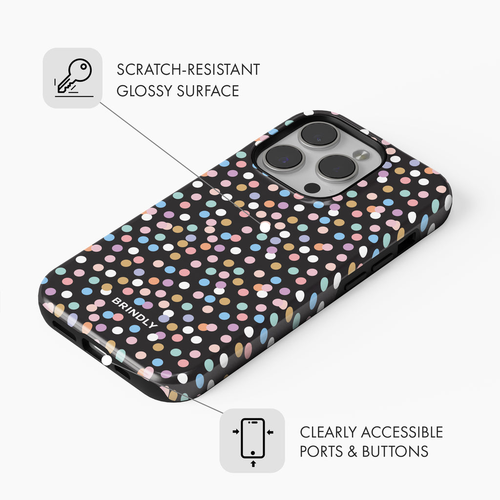 Confetti Polka Dot - Tough Phone Case