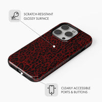 Midnight Rouge - Tough Phone Case