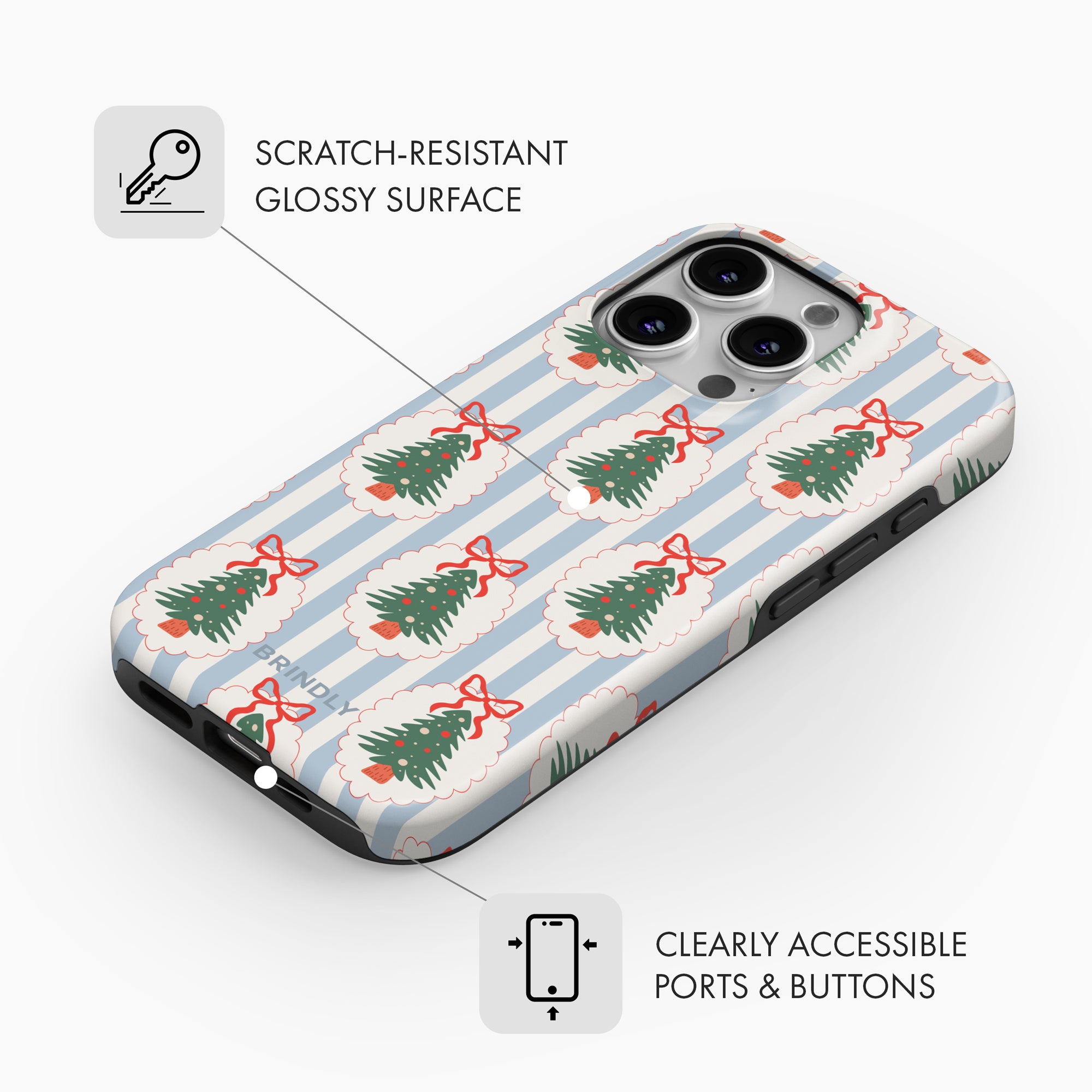 Tree Parade - Tough Phone Case