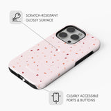 Pink Terrazzo - Tough Phone Case (MagSafe)