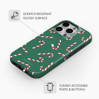Candy Cane - Tough Phone Case