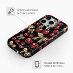 Cherry Leopard - Tough Phone Case