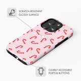 Candy Cane - Tough Phone Case