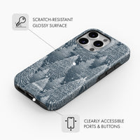 Frosted Pines - Tough Phone Case