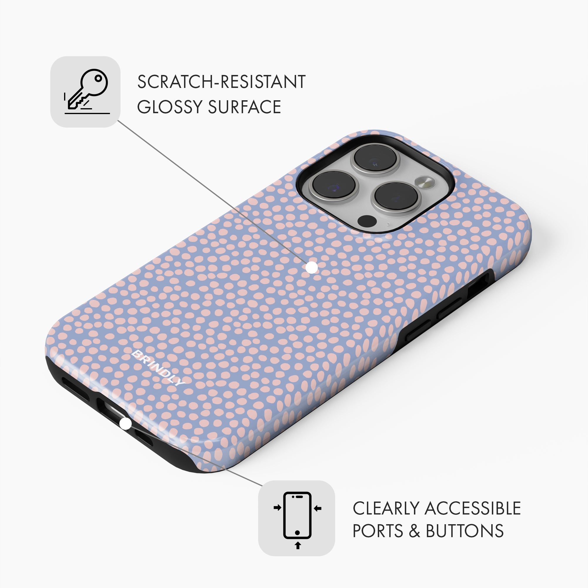 Bubble Blush - Tough Phone Case