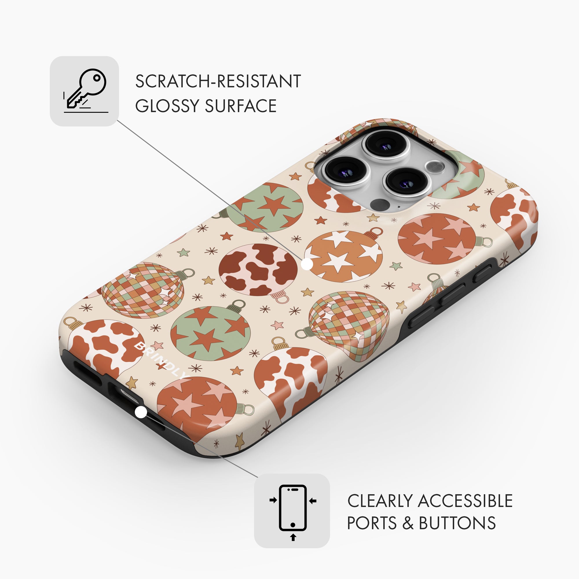 Bauble Bash - Tough Phone Case