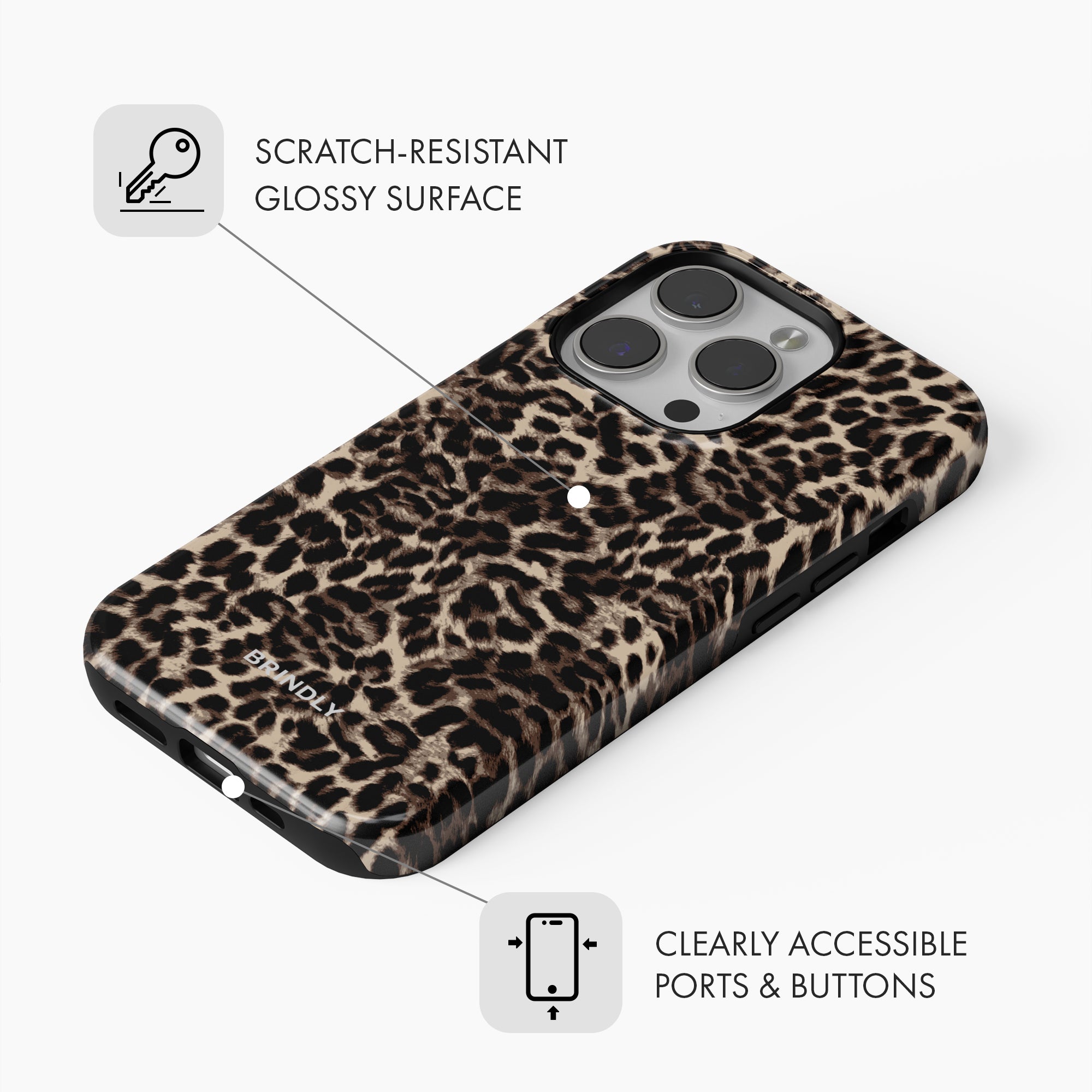 Leopard Luxe - Tough Phone Case