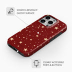 Crimson Star - Tough Phone Case