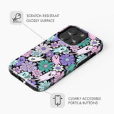 Ghostly Blooms - Tough Phone Case (MagSafe)