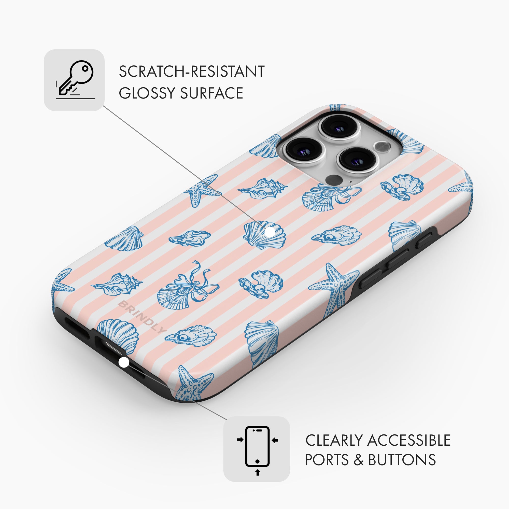 Seaside Charm - Tough Phone Case