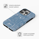 Calm Curve - Tough Phone Case