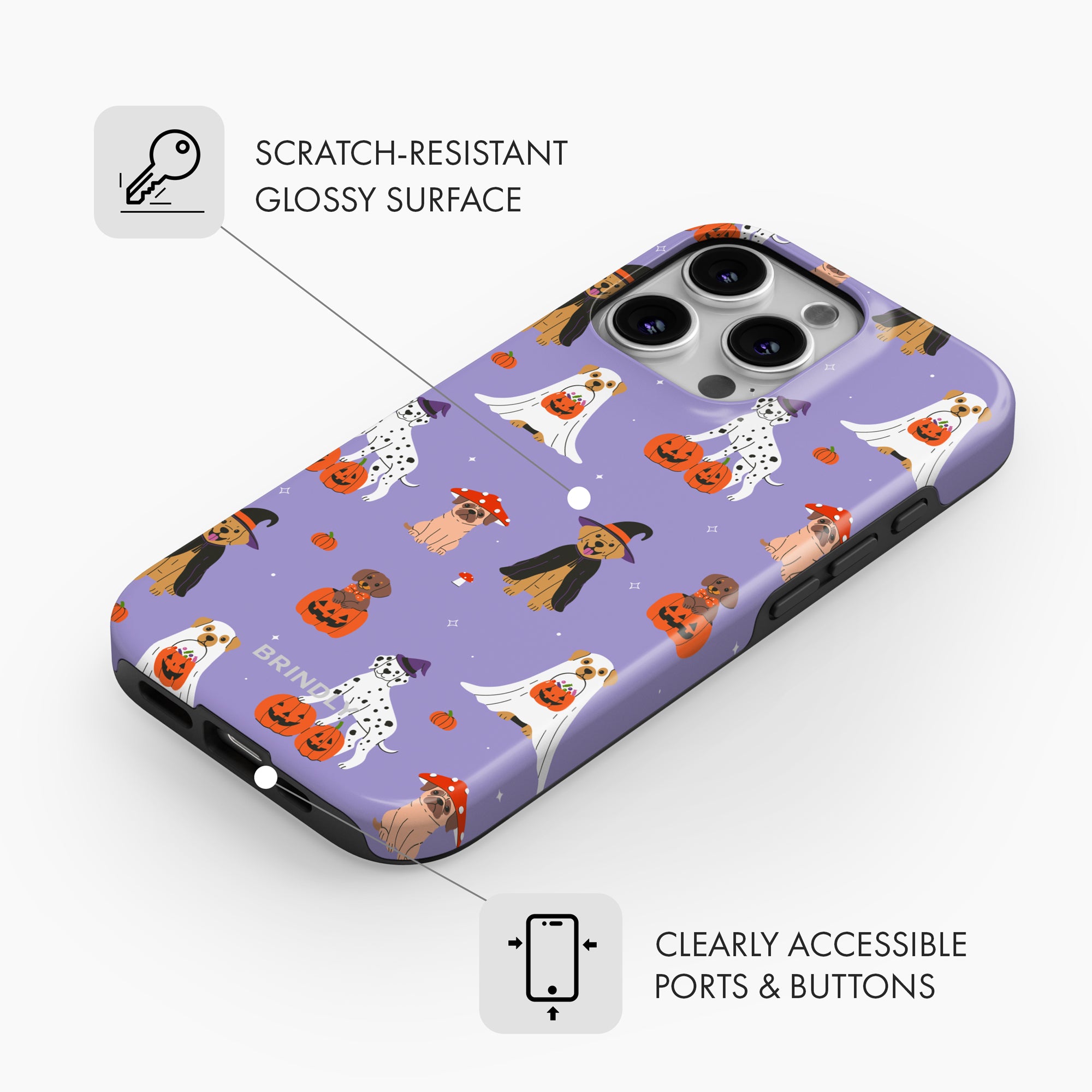 Pumpkin Pups - Tough Phone Case