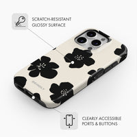 Inky Blossom - MagSafe Tough Phone Case