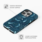 Dancing Whales - Tough Phone Case (MagSafe)