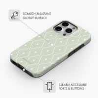 Green Serene - Tough Phone Case