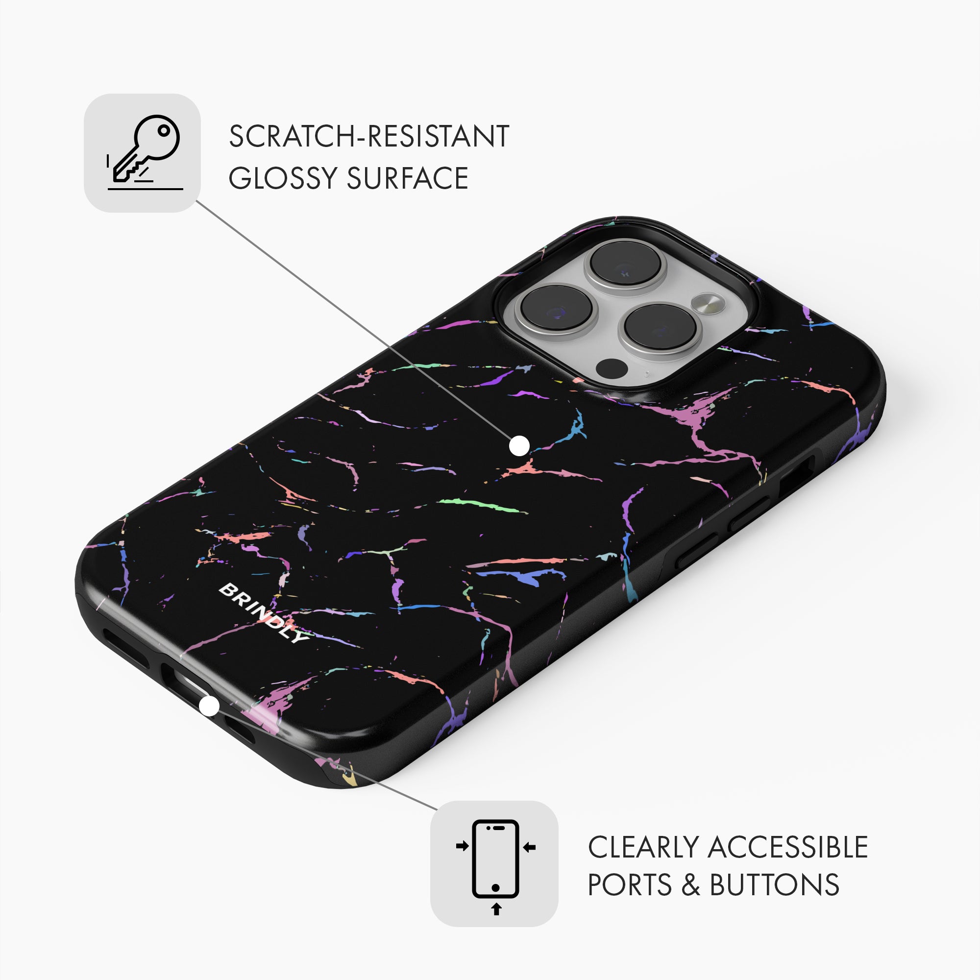 Neon Noir - Tough Phone Case