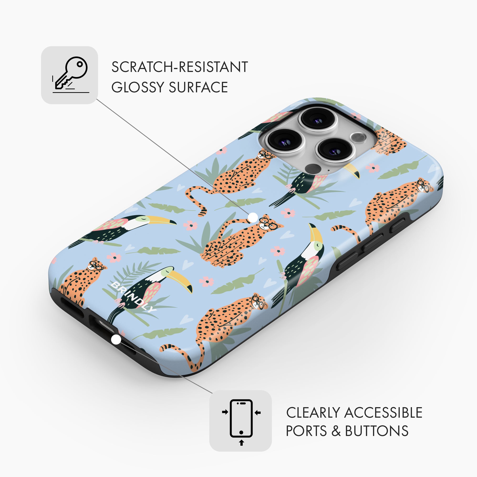 Tropic Talk - Tough Phone Case